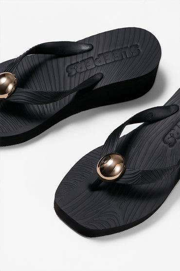 Sko | HIGH PLATFORM Pearl Paris Black