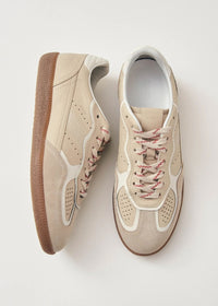 Tb. 490 Rife Grain Cream Leather Sneakers Sko