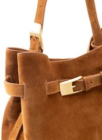 Belt Bag Suede Cognac Vesker