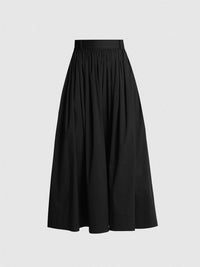 Fiia Skirt Black Skjørt