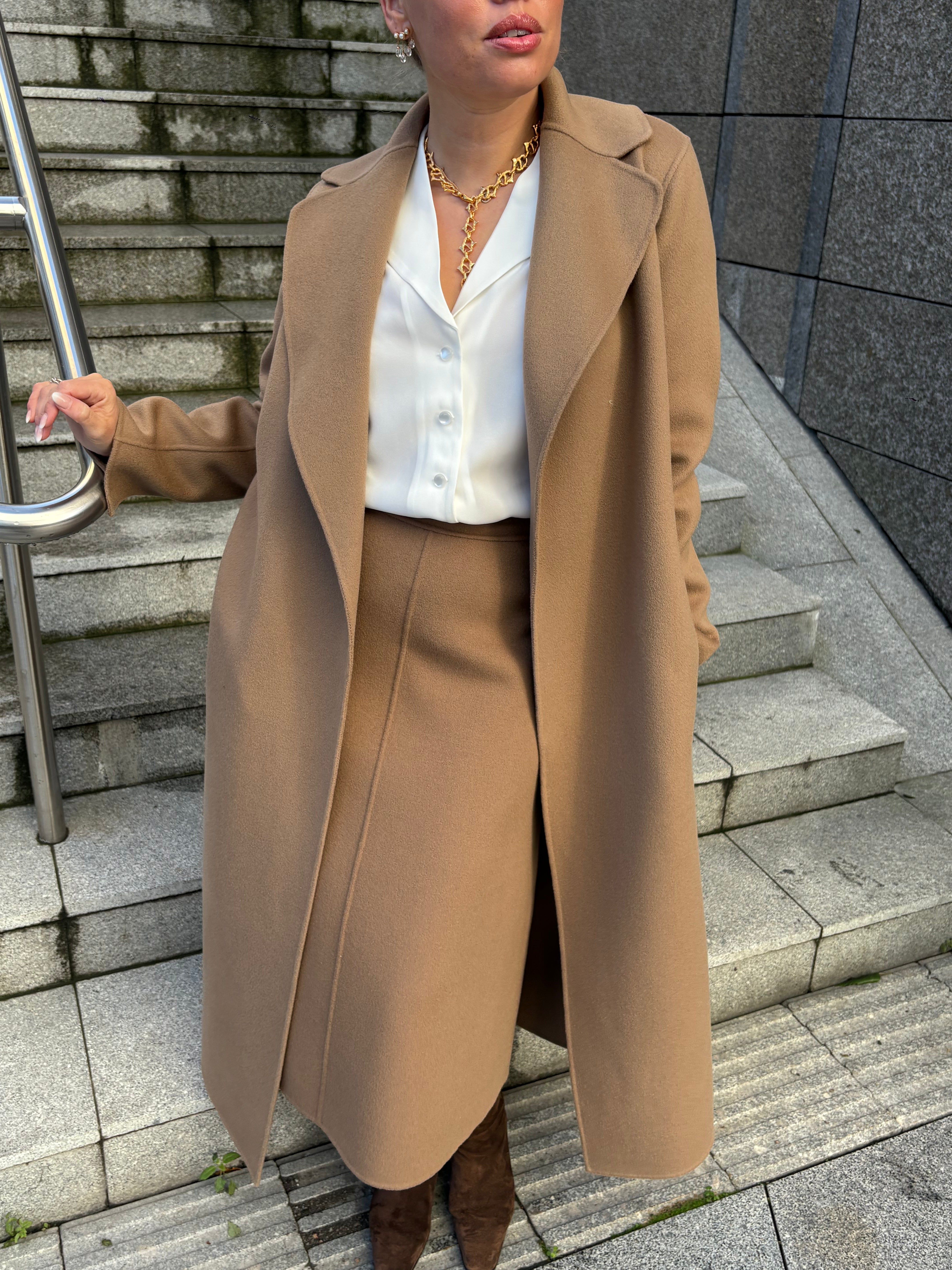 Poldo Coat Camel