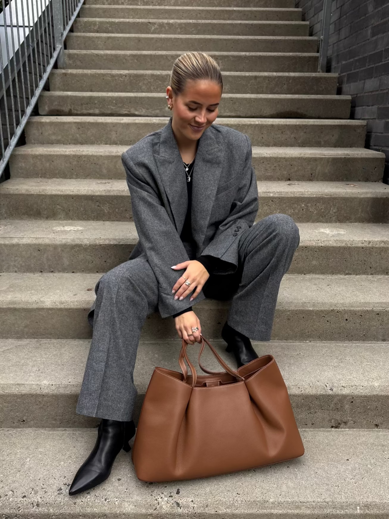 Amir Melange Wool Blazer Blazere