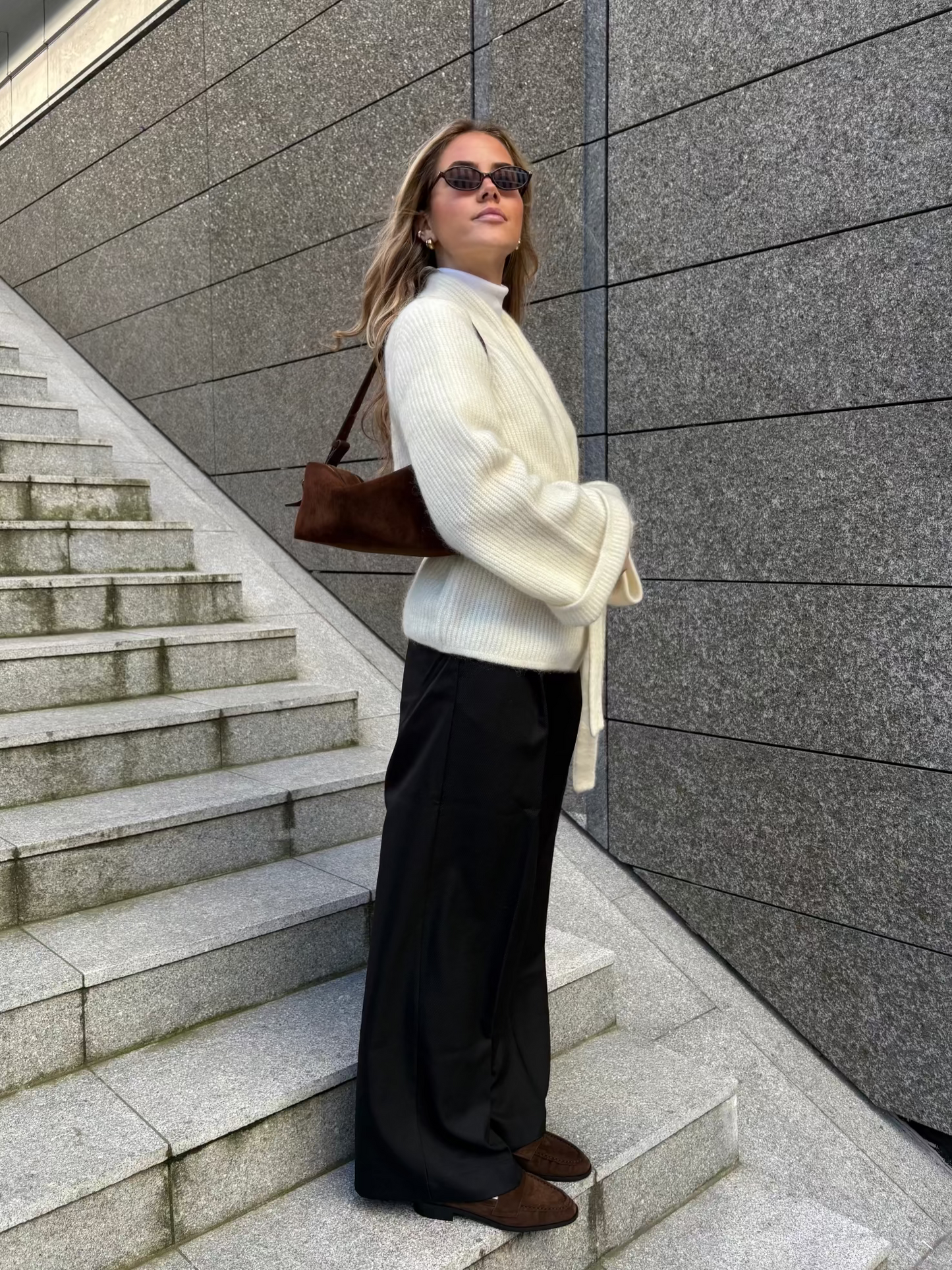 Lila Mohair Cardigan Eggshell Cardigans
