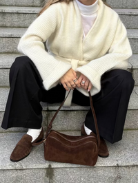 Airola Walnut Suede Loafers Sko