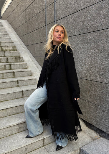 Deborah Wool Coat Black