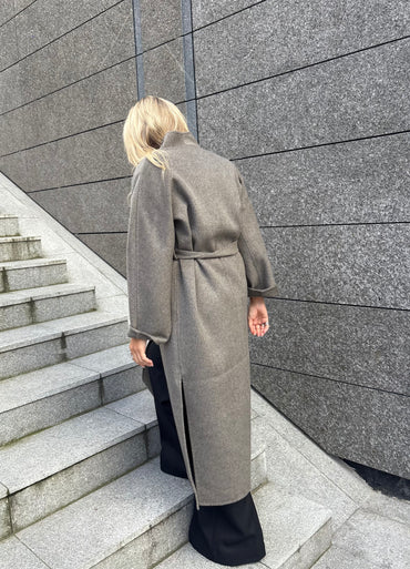 Petra Wool Coat Wood Yttertøy