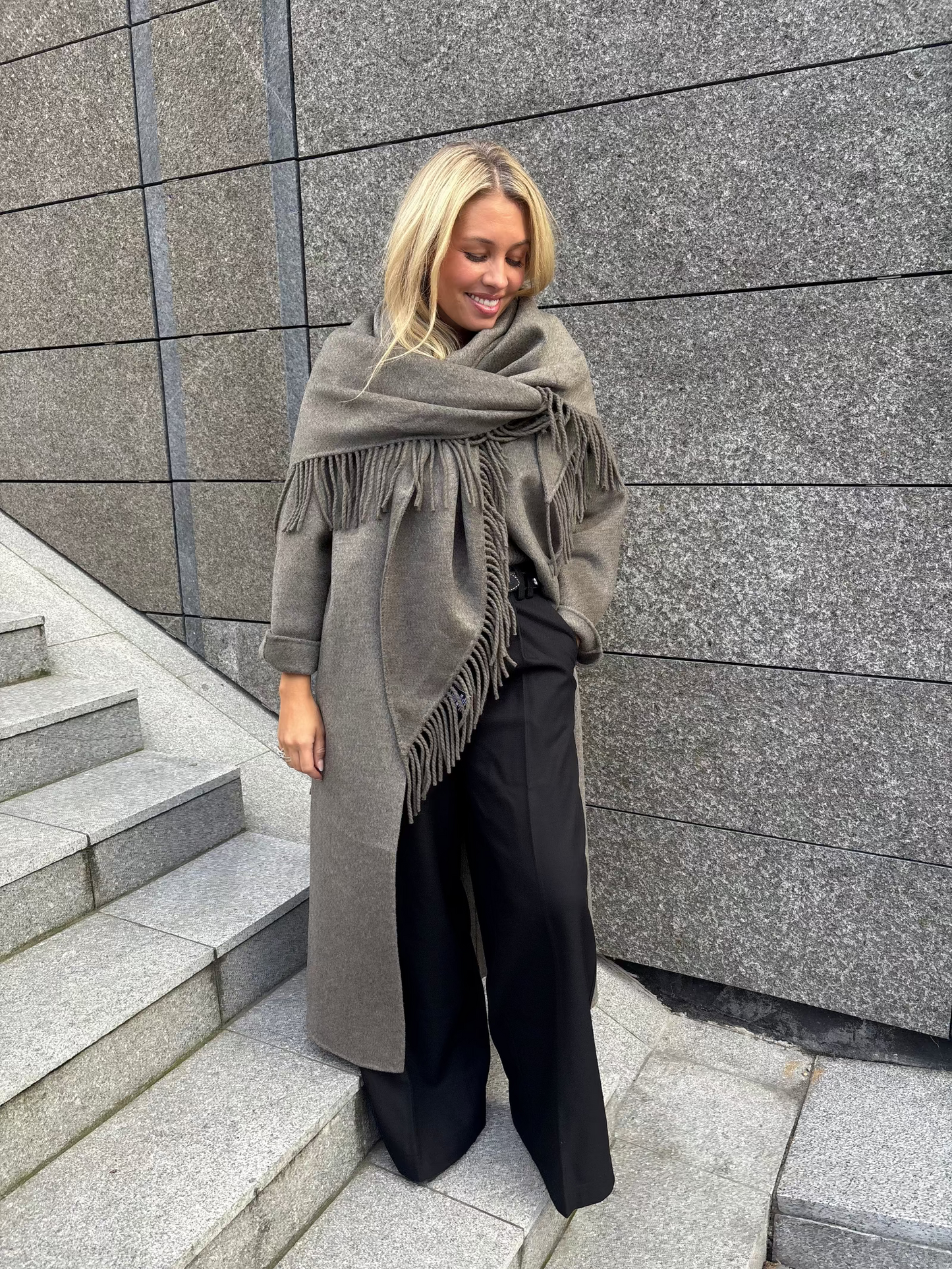 Alba Wool Scarf Wood Skjerf
