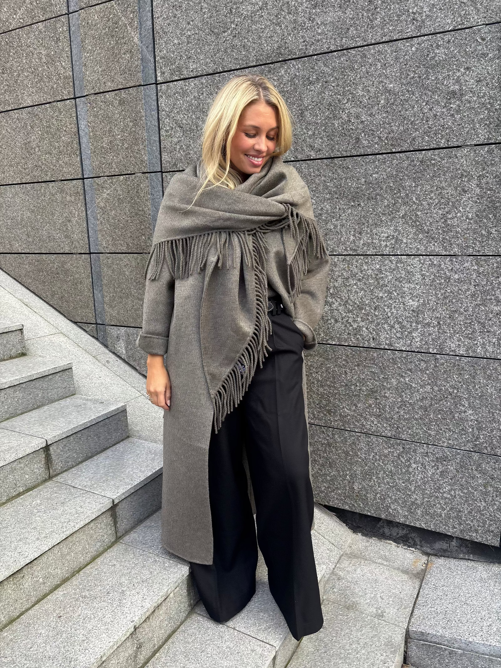 Alba Wool Scarf Wood Skjerf