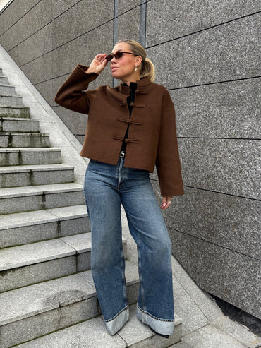 Lily Coat Mocha Kåper
