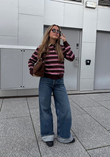 Prego Polo Jumper Prune