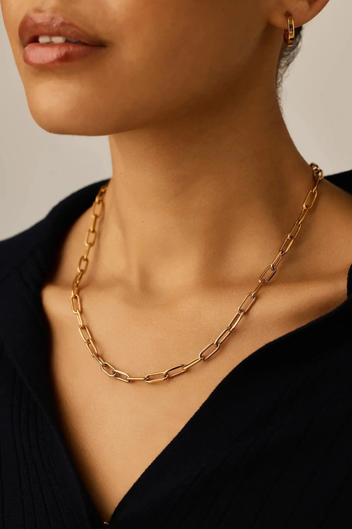 Classic Paperclip Chain Necklace