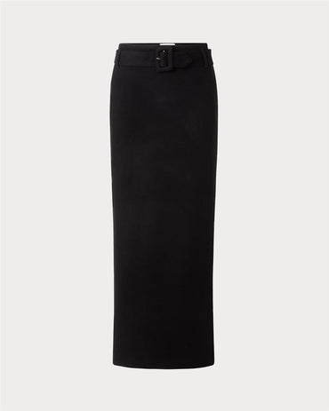 Roma Skirt Black Skjørt