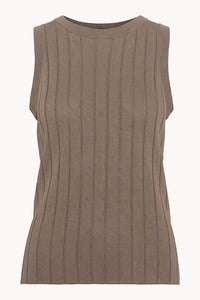 Livy Viscose Top Brown Bluser