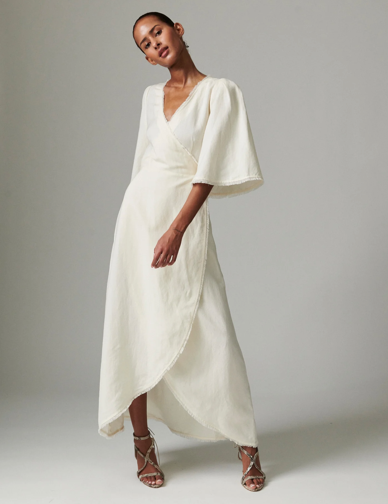 Camilla - Contrast Linen Kjoler