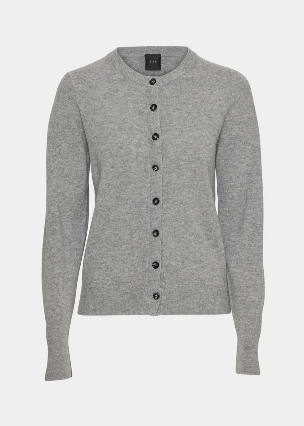 Diana wool cash cardigan Grey Melange Cardigans