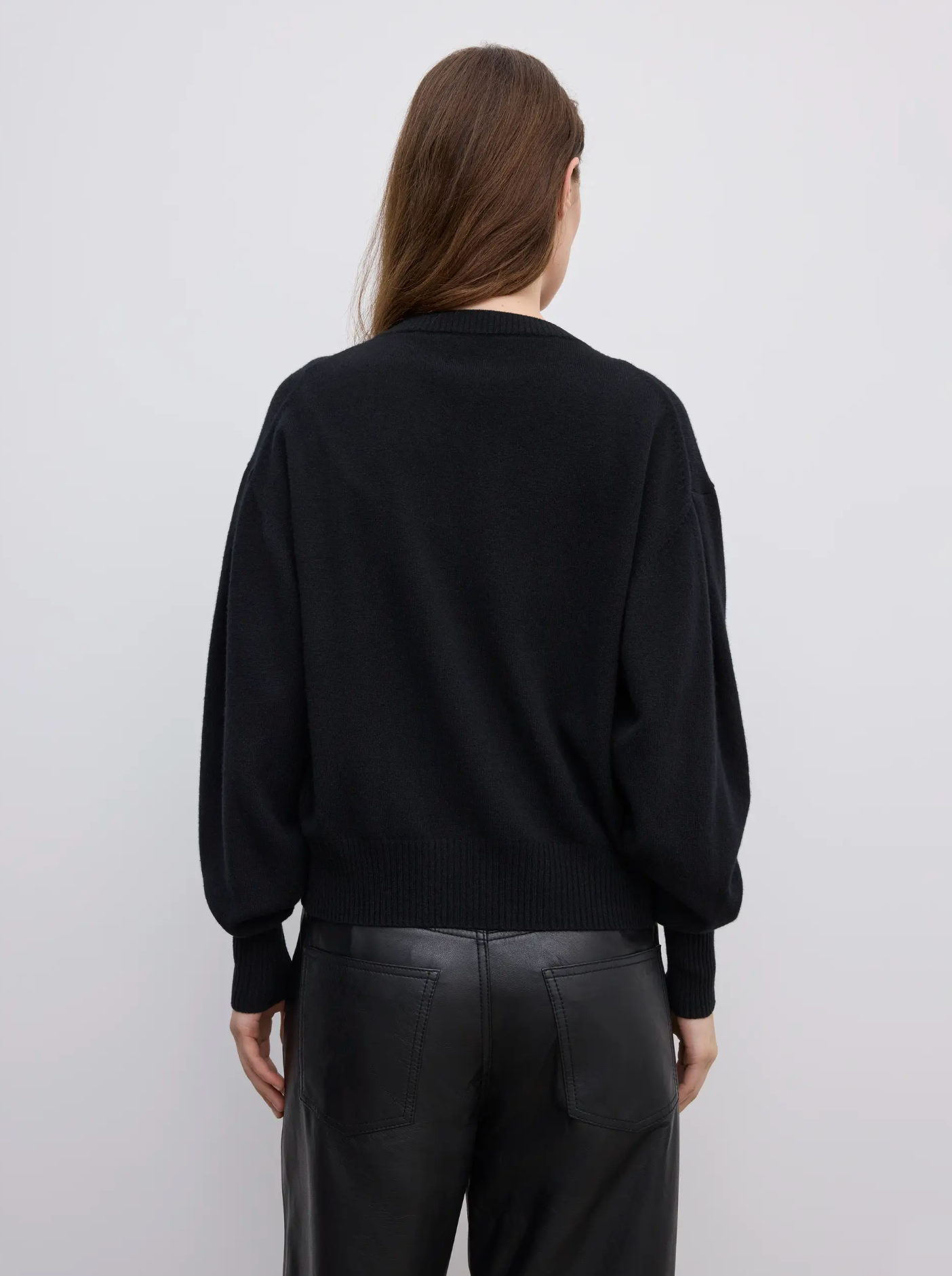 Single Btn Cardigan Black Cardigans