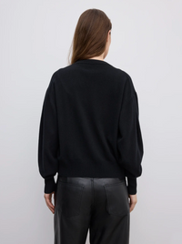 Single Btn Cardigan Black Cardigans