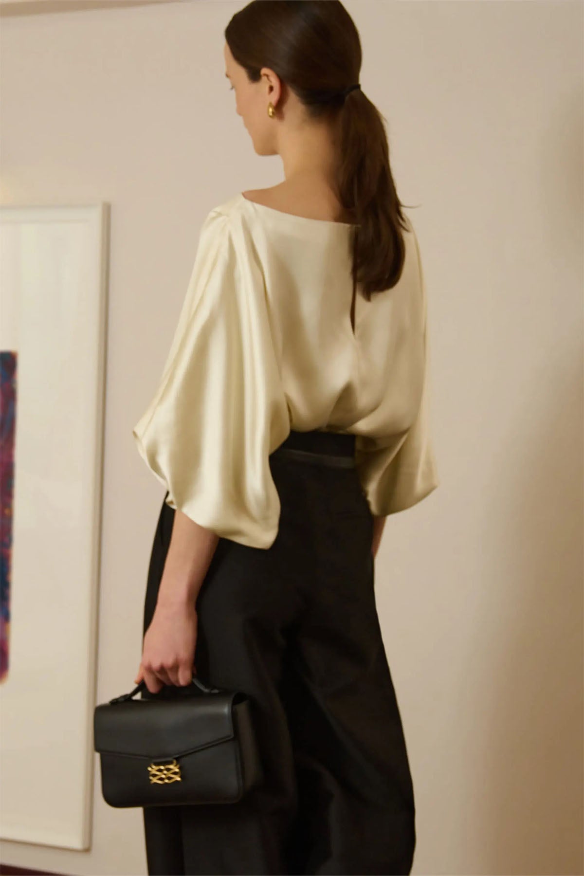 Bluser | Havanna Boat-Neck Puff-Sleeve Blouse
