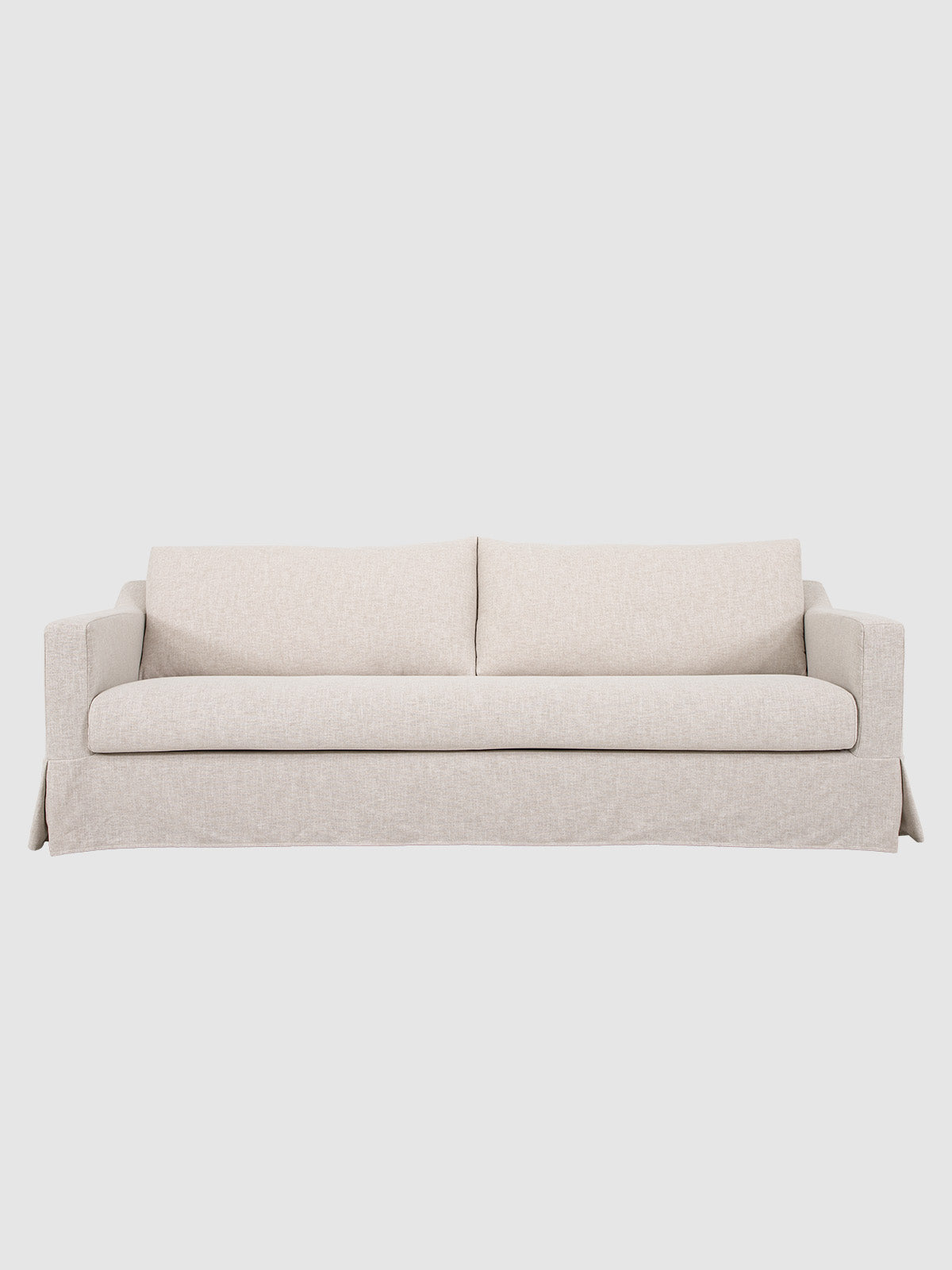 Eden Sofa 3 sits Pale Sand Sofa