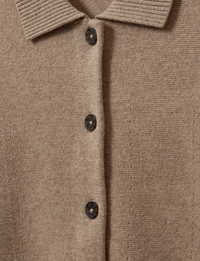 Como Cropped Cardigan Truffle Cardigans