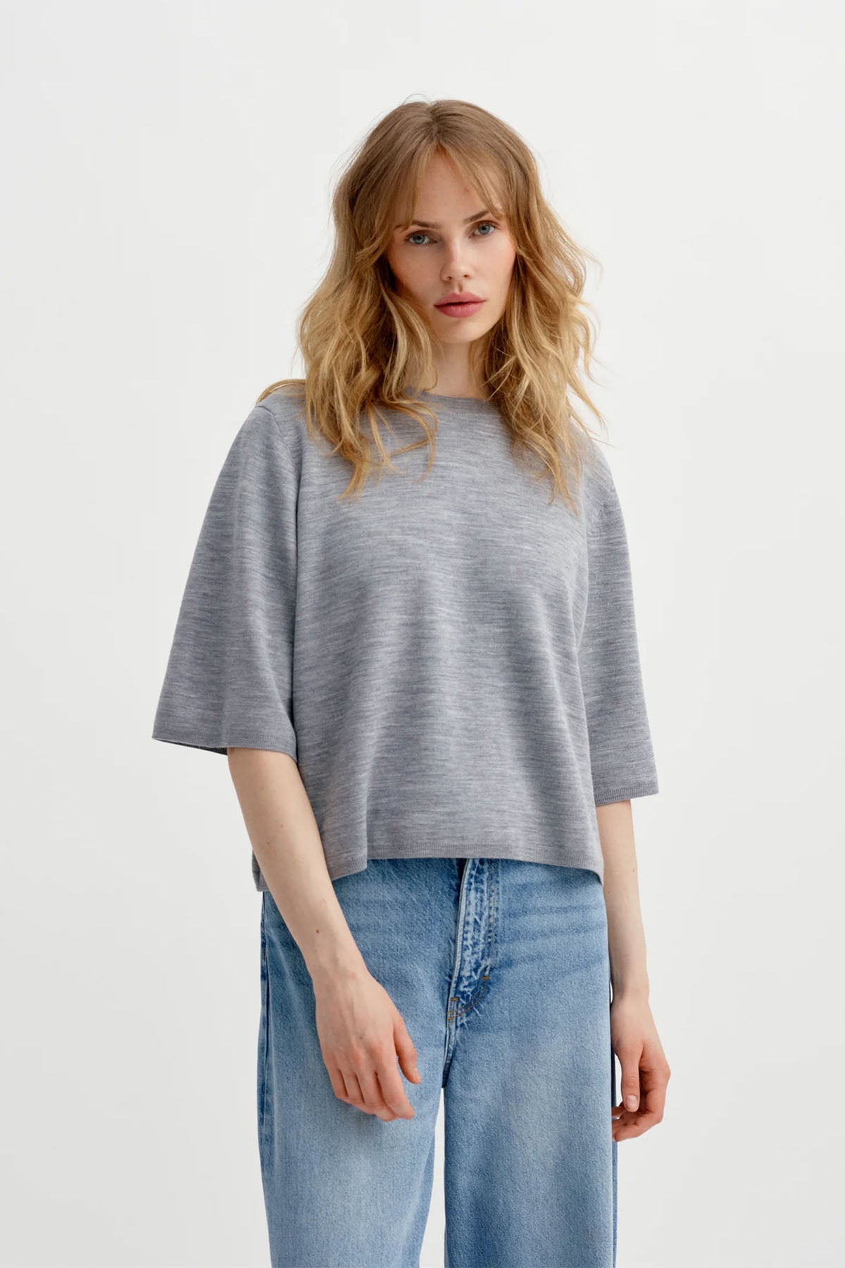 T-skjorter | Modena Tee - Grey