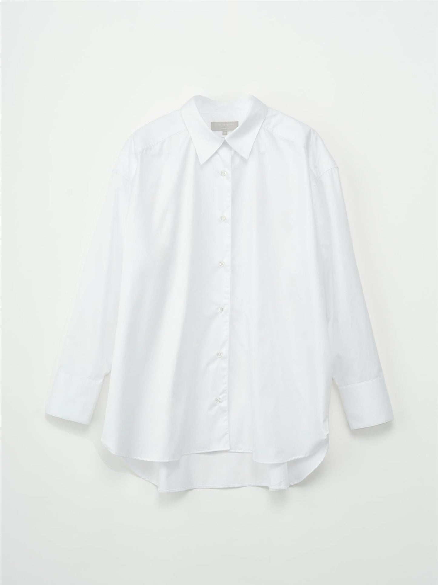 Oversized Boyfriend Shirt White Bluser