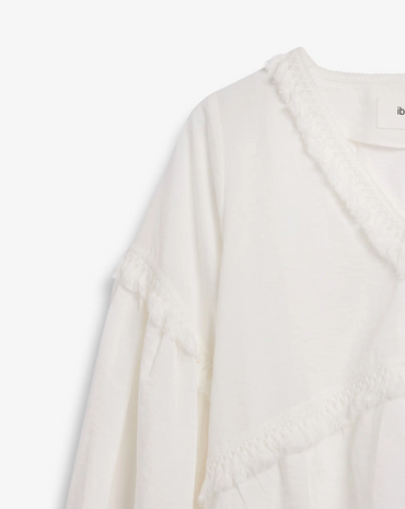 Bluser | Eden Blouse Linen White