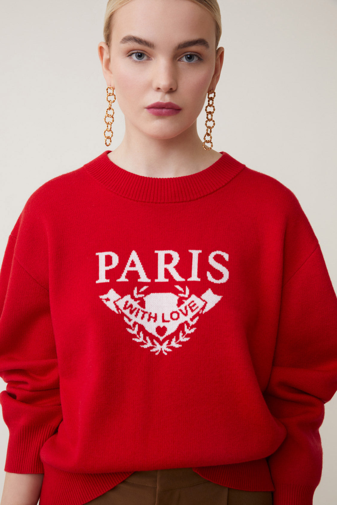 Pikilo Sweater Rouge Gensere