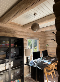 Ø30 Murano Pendel Grå Brun Lamper