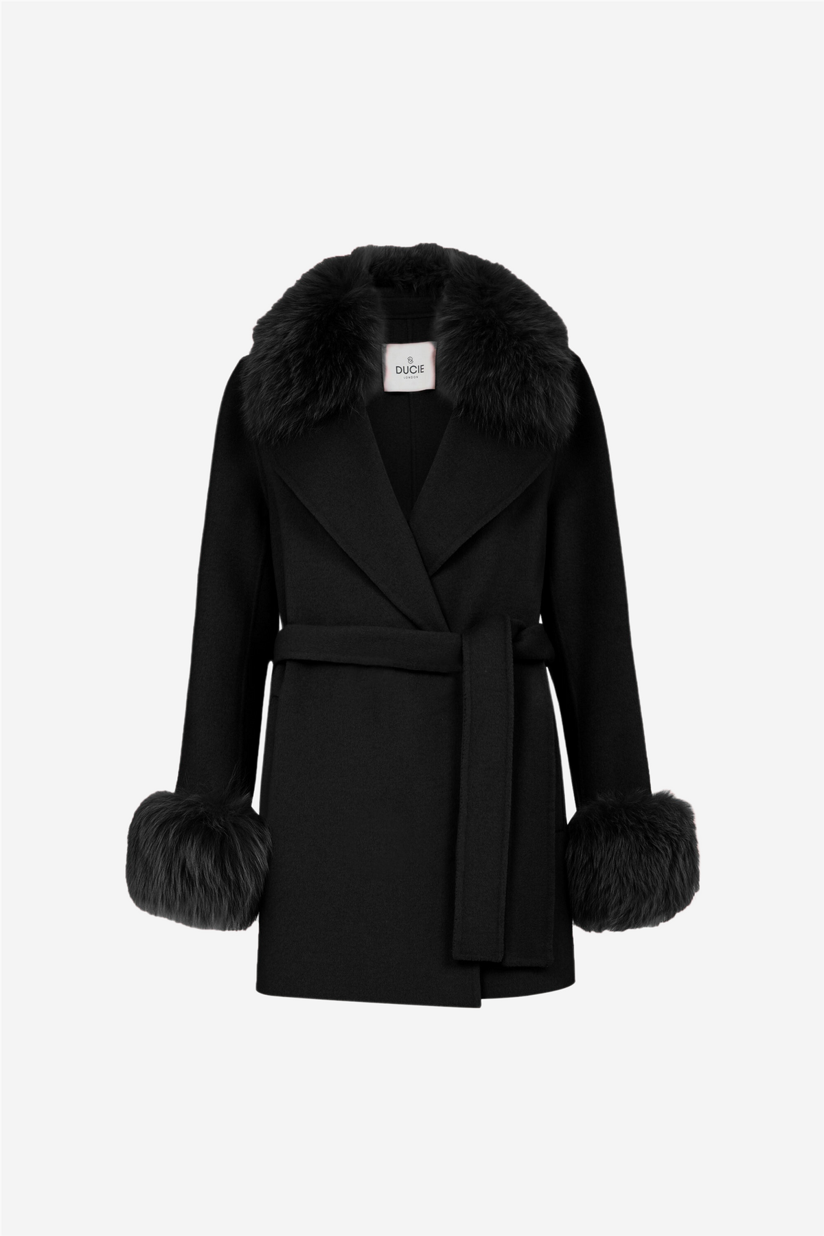 Marta Short Coat Black Yttertøy