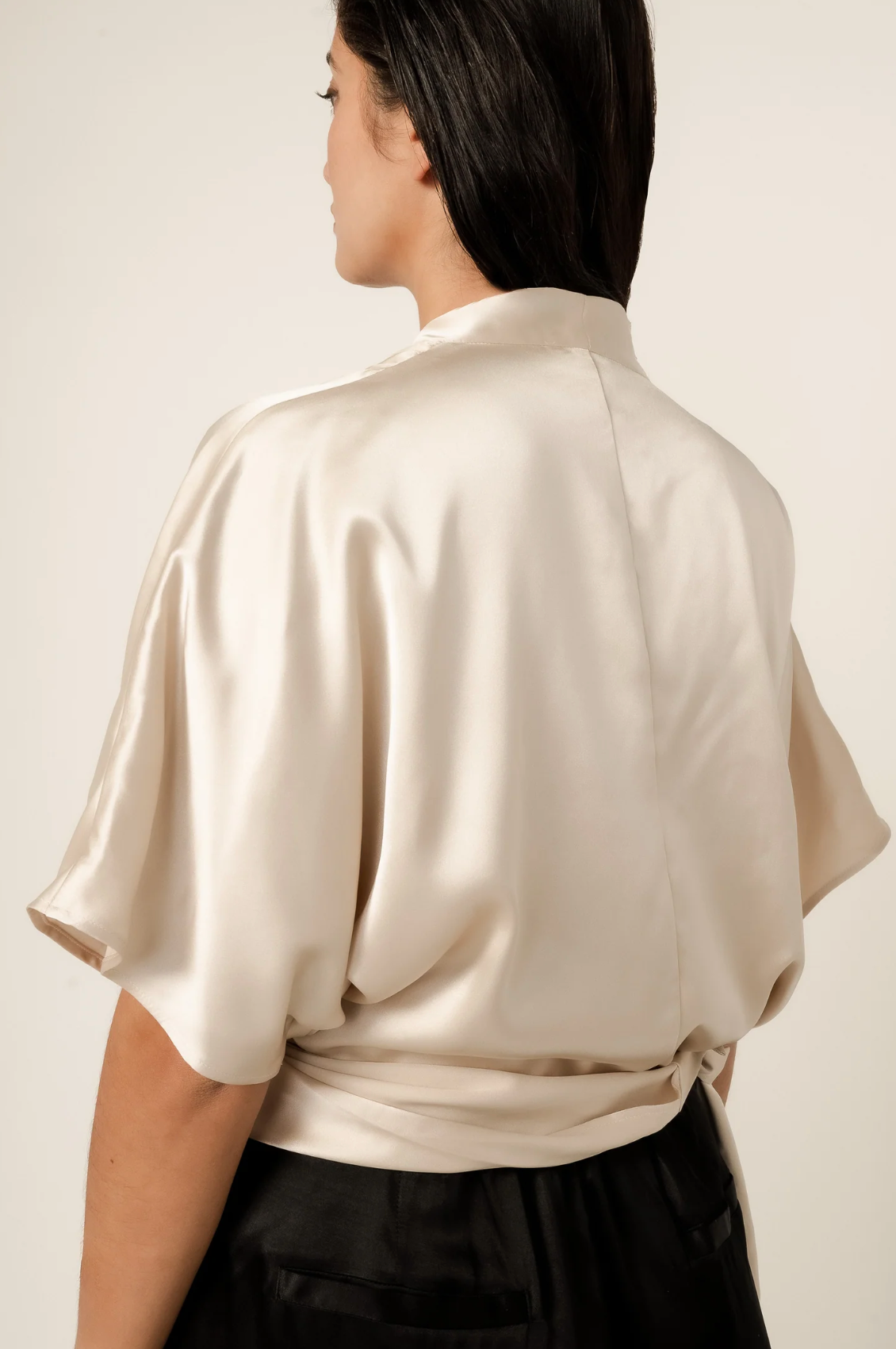Cassia Top Champagne Bluser