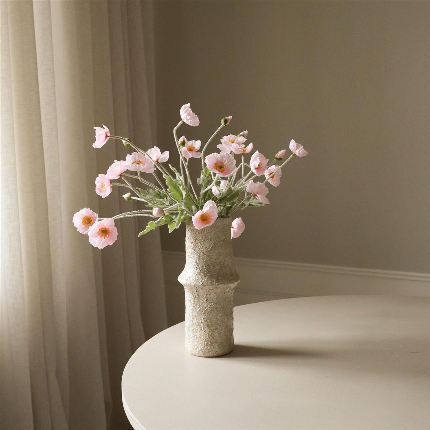 Light Pink Poppy Flower Blomster