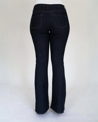 Flared Denim Dark Blue Bukser