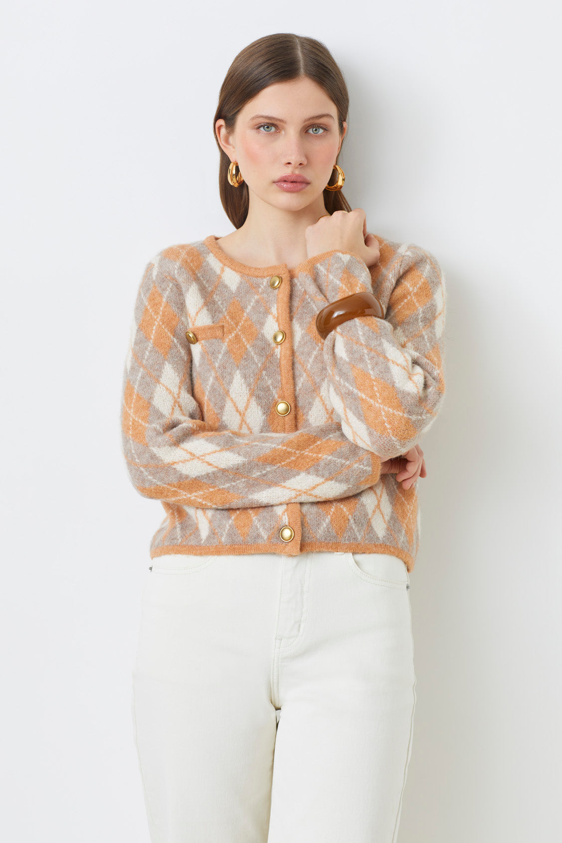 Guilain Jacket Camel Cardigans