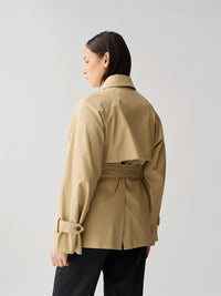 Short Trench Coat Sand Yttertøy