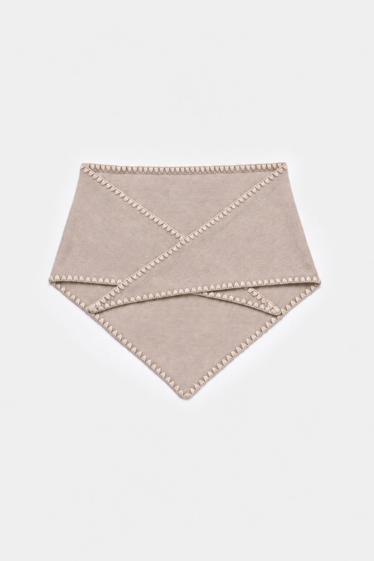 Mina Stitched Merino Scarf