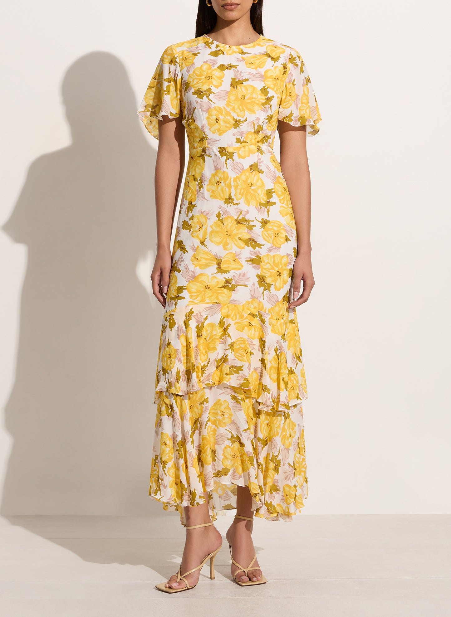 Esperanza Midi Dress Isadora Floral Kjoler