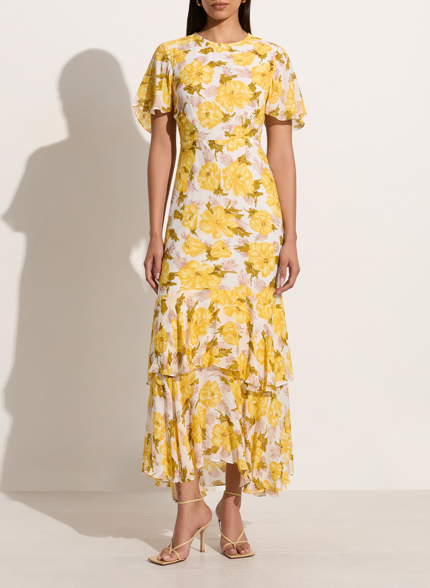 Esperanza Midi Dress Isadora Floral Kjoler