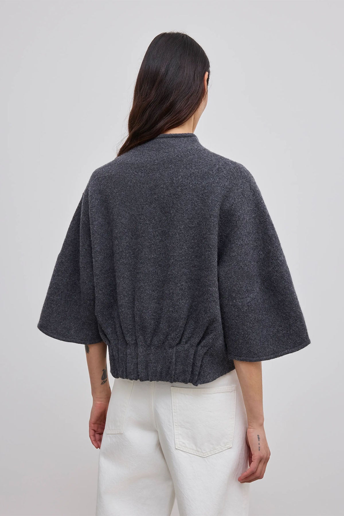 Klær | Short Wool Cardigan