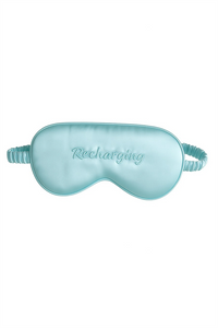 Cheri Silk Sleeping Mask Seafoam Green Tilbehør