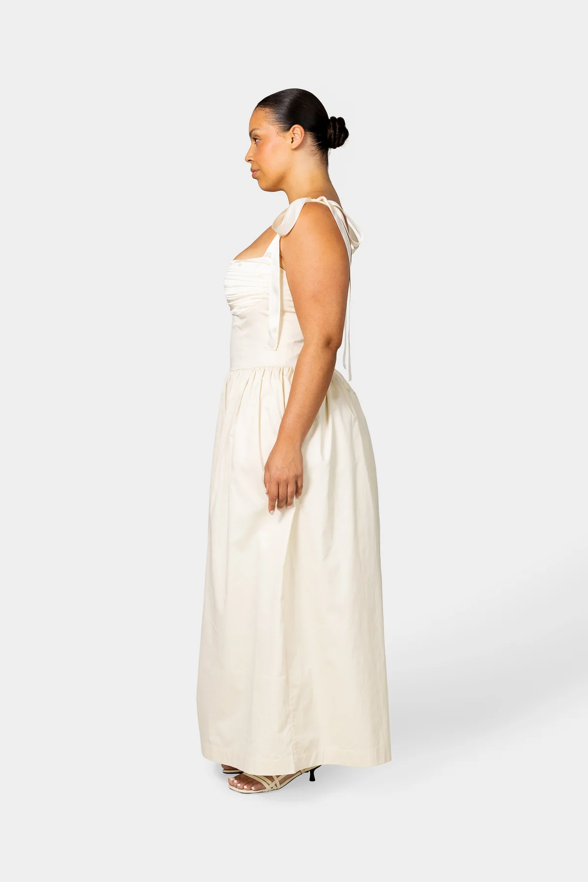 Kjoler | Elsa Maxi Dress Ivory