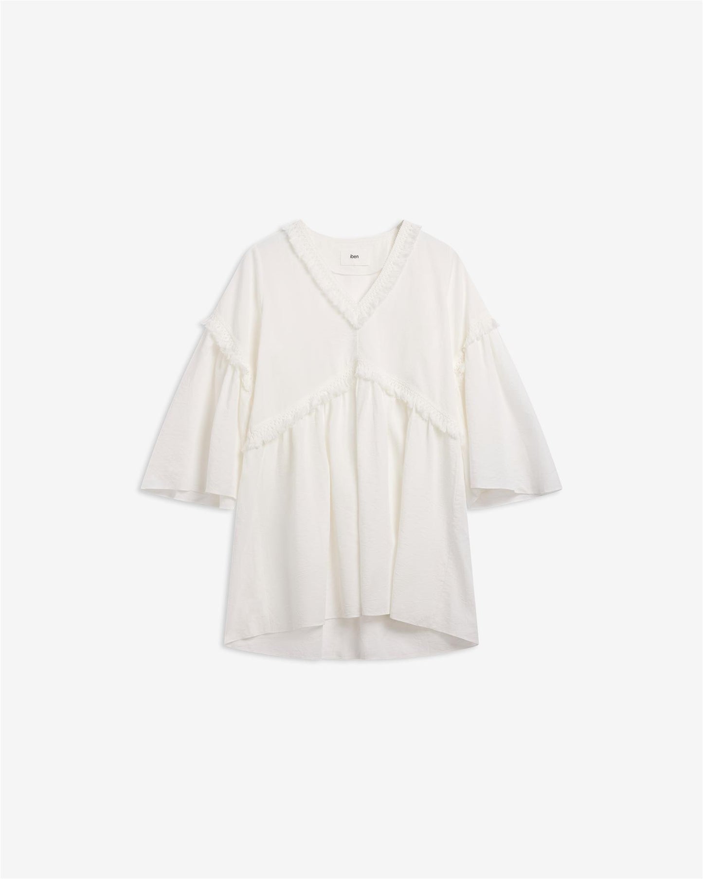 Kjoler | Eden Dress Linen White