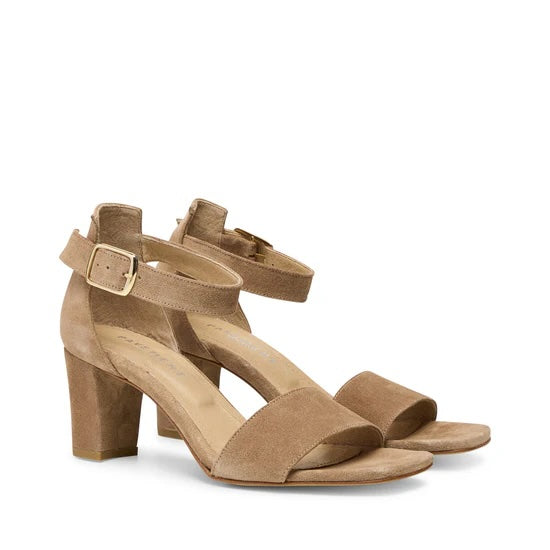 Sinna Suede Pumps Taupe Sko