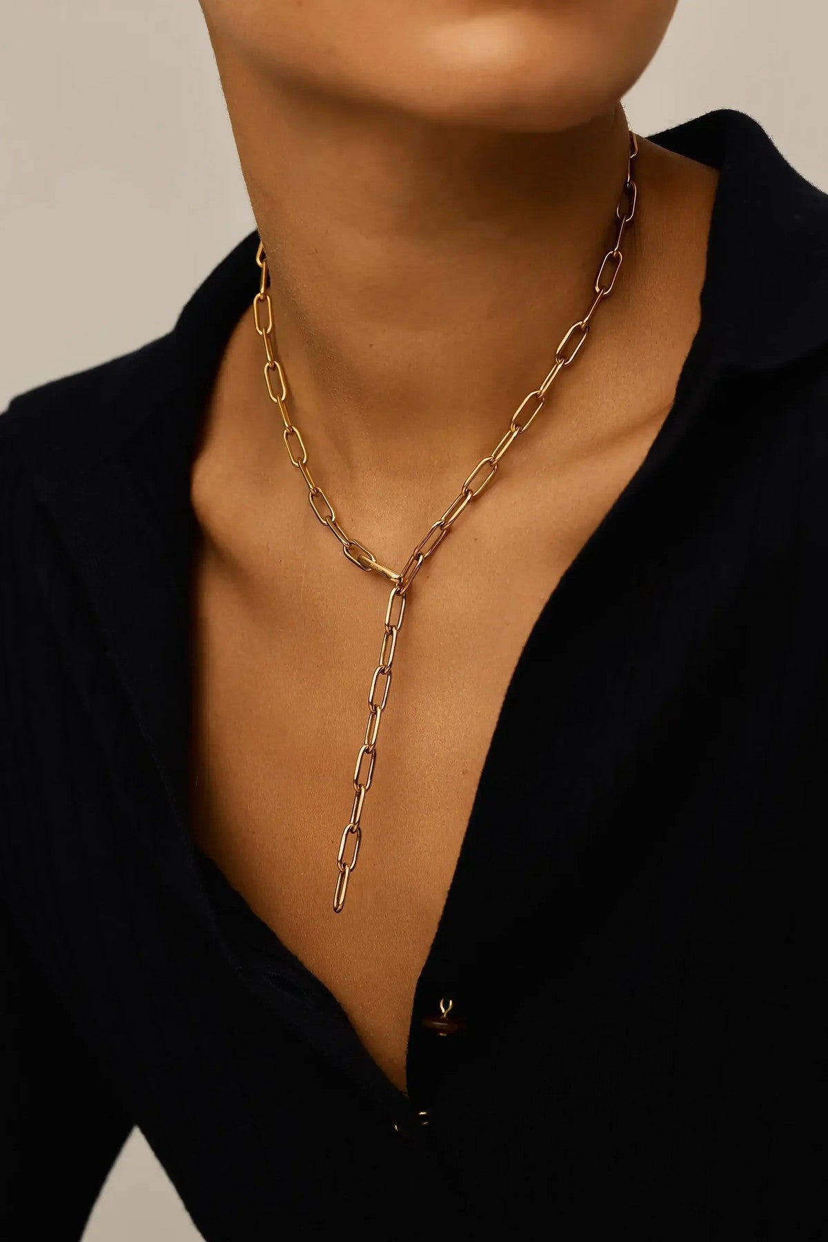 Classic Paperclip Chain Necklace