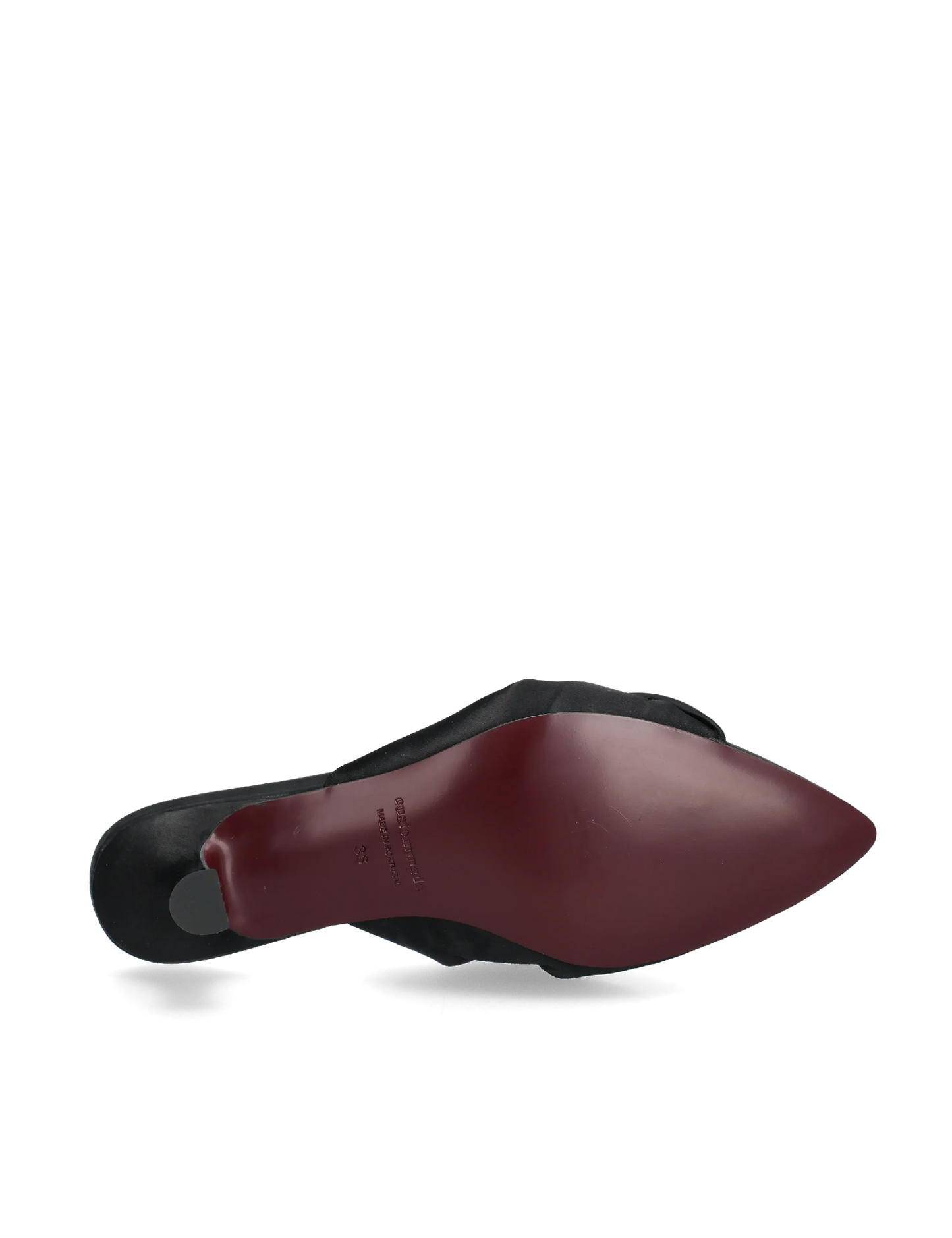 Alia Satin Black Sko