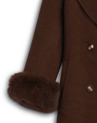 Marta Maxi Coat Brown Yttertøy