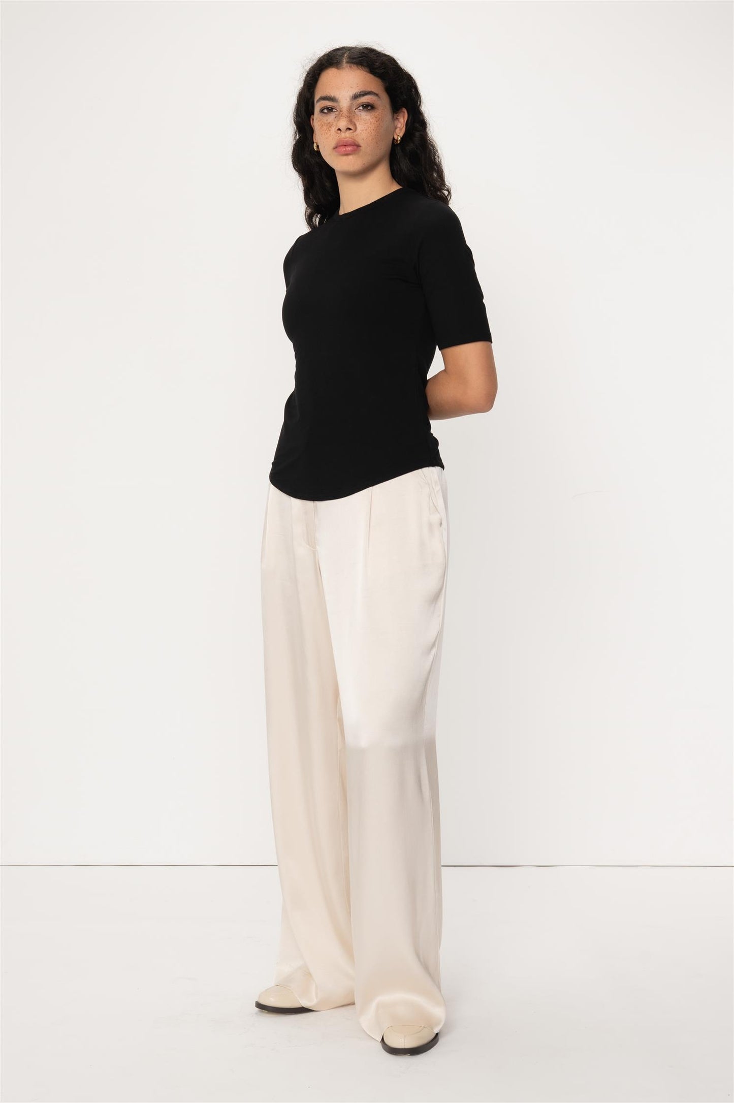 Spica Top Black Bluser