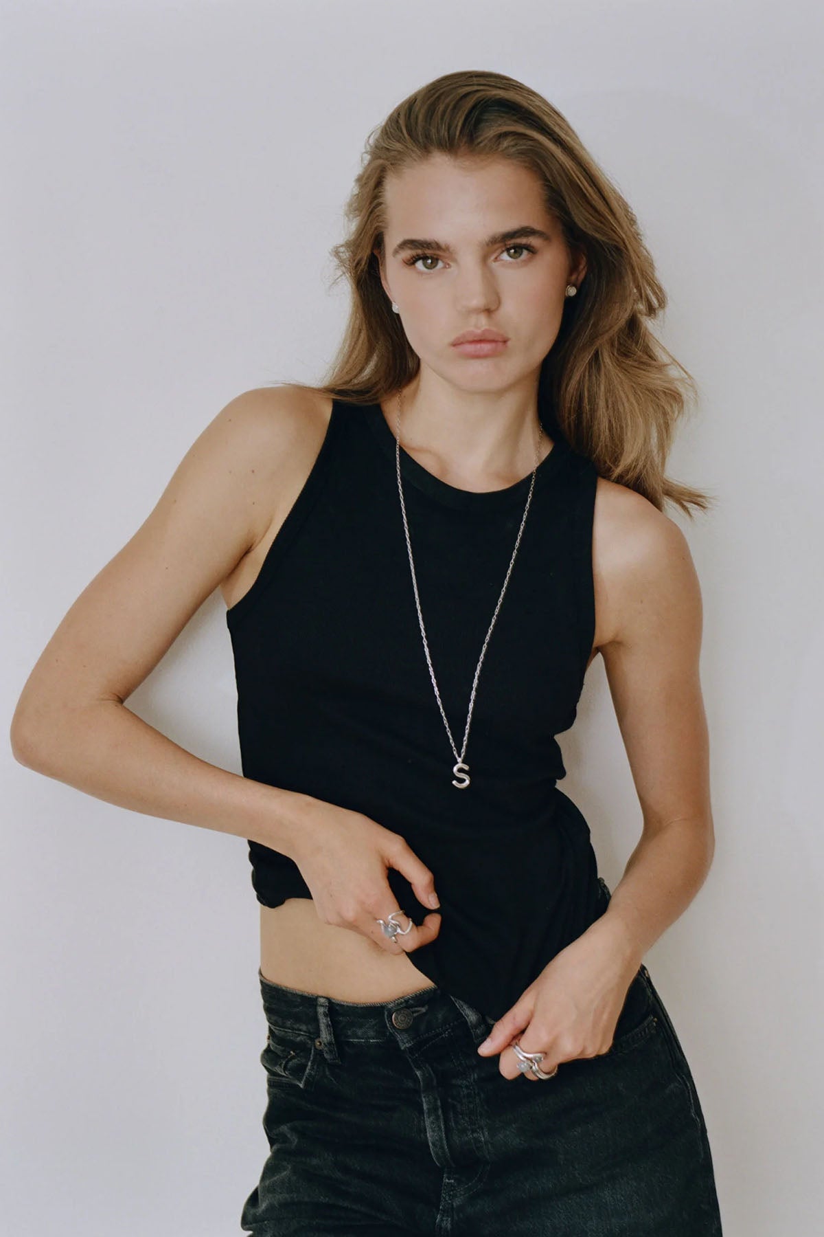 Øredobber | Lolly Stud Moonstone
