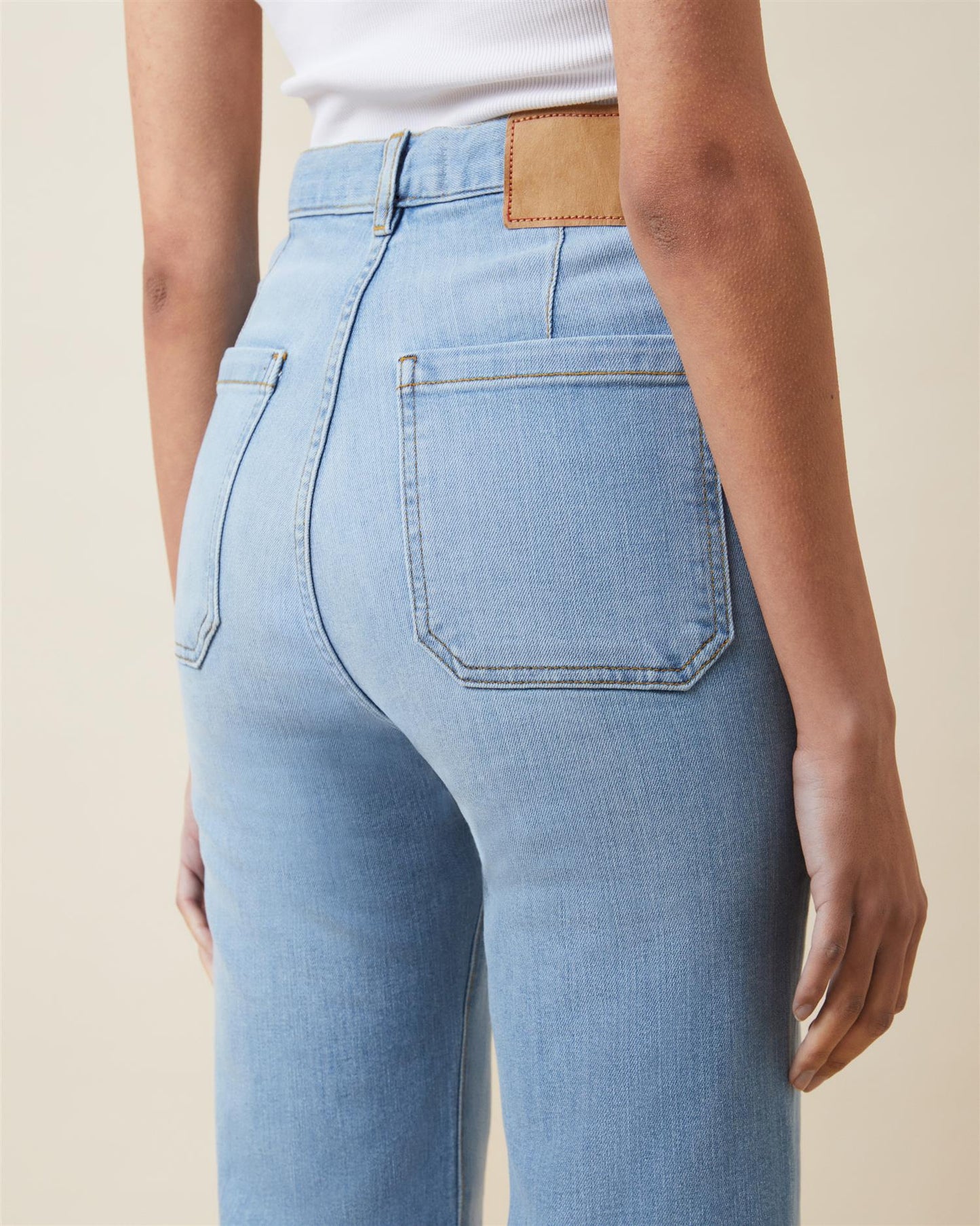 St Monica Jeans Azurina Blue Bukser