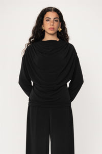 Mirel Top Black Bluser